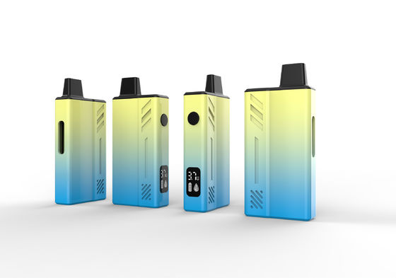 6ML Smart screen Disposable CBD Vape Pen Ceramic Coil With Adjustable Voltage and Type C charging port