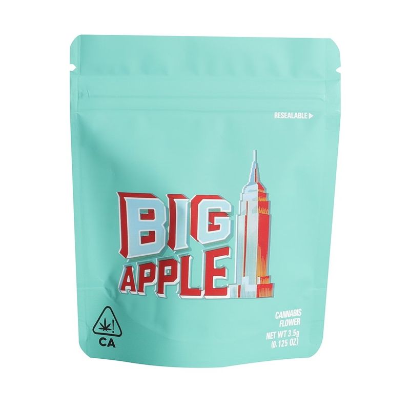 3.5g Capacity Cookies Custom Mylar Bag Child Proof Smell Proof