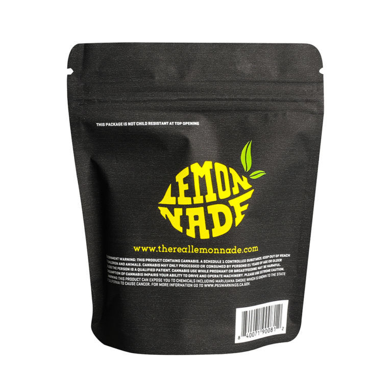 Custom Printed Ziplock Mylar Food Storage Bags With 3.5g Capacity