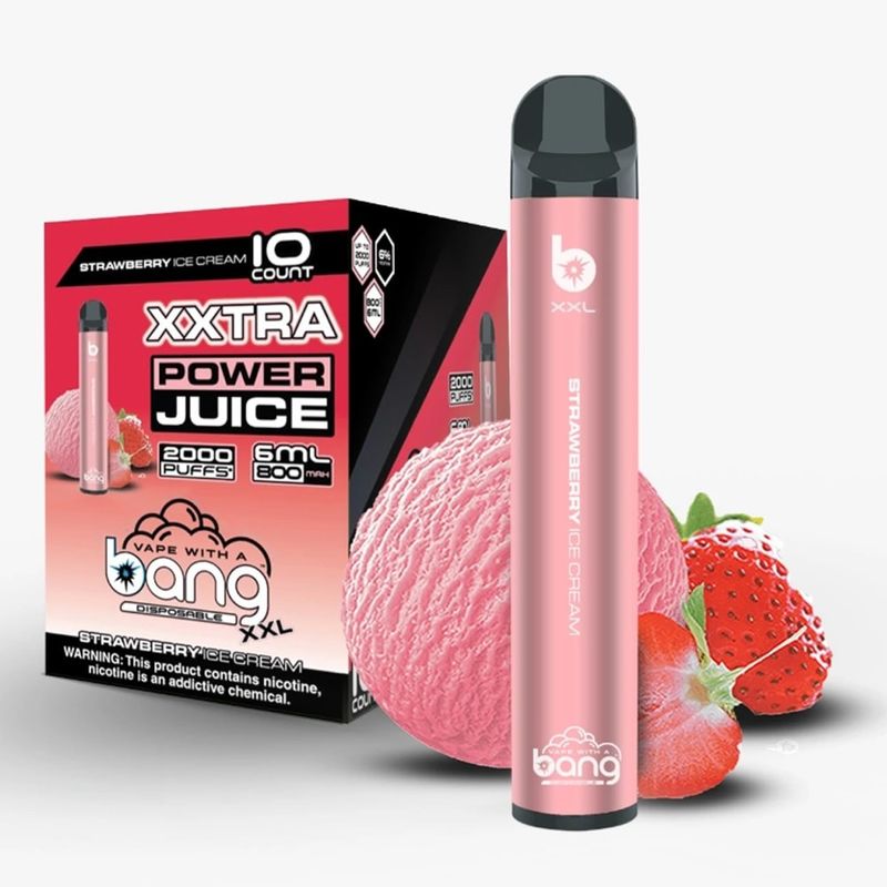 Bang XXL 2000 Puff Vape Disposable 6ml 1.6 Ohm With All In One System